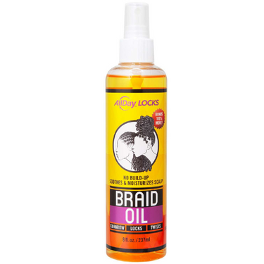 ALLDAY LOCKS Braid Oil – 8 oz - ANNS BEAUTY SUPPLY